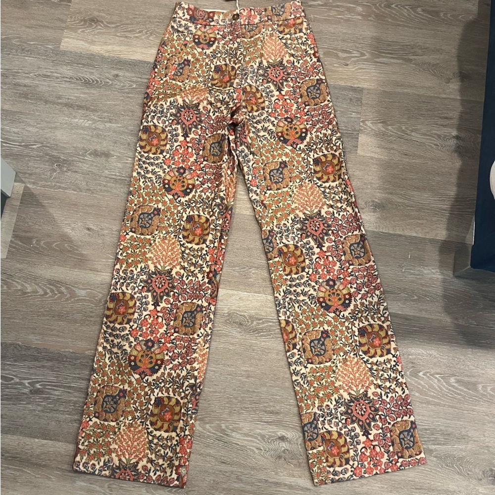 Bohemian Patchwork Women's Flare Pants